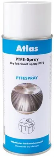 Eine 400 ml Spraydose des ATLAS PTFE-Trockenschmierstoffs